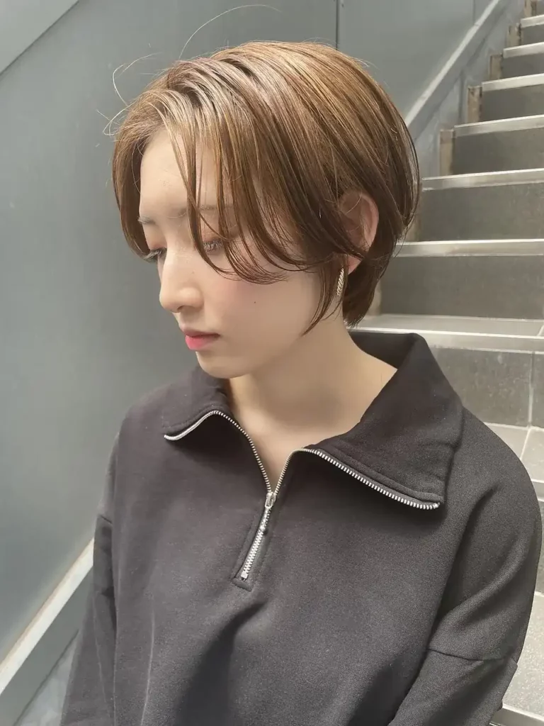 warna rambut coklat karamel