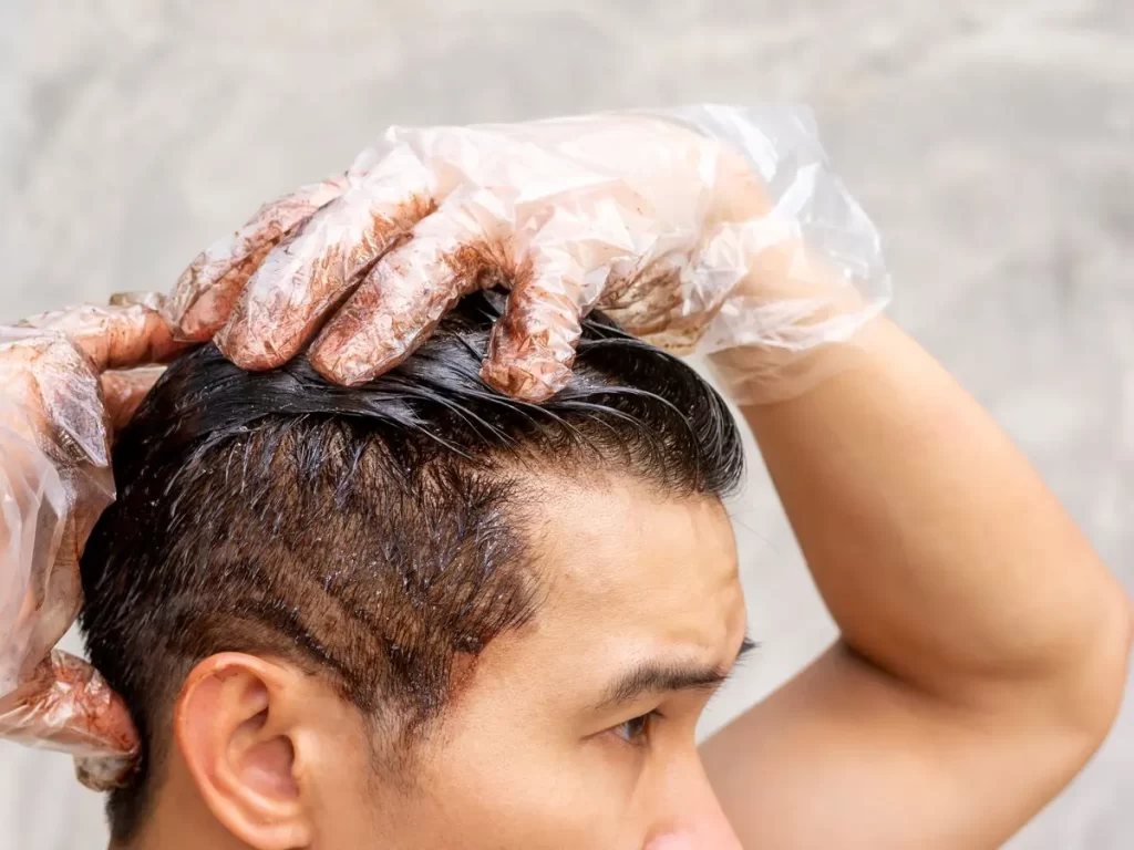 cara bleaching rambut pria