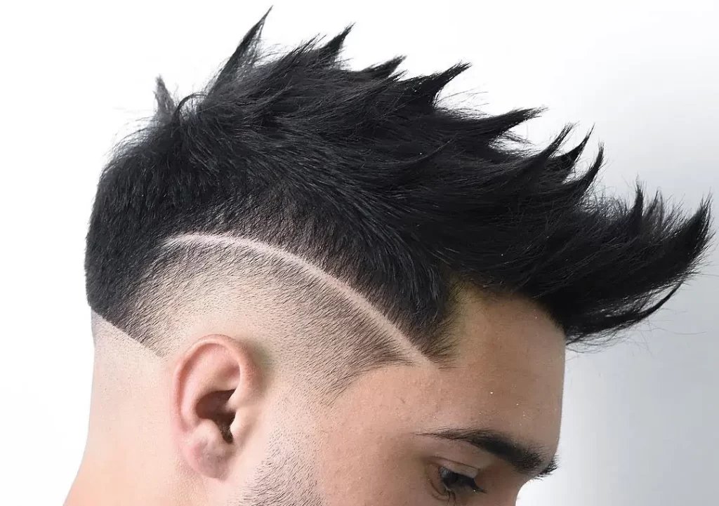 gaya rambut burst fade