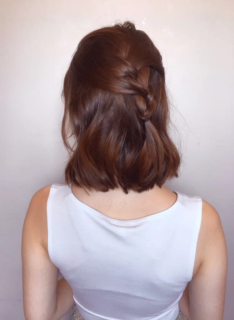 model kuncir rambut pendek