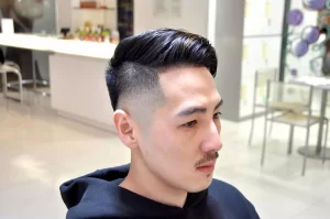 model rambut pria jepang comb over