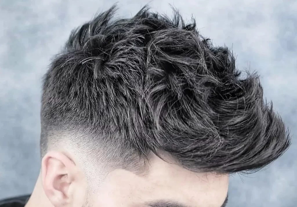 model rambut quiff