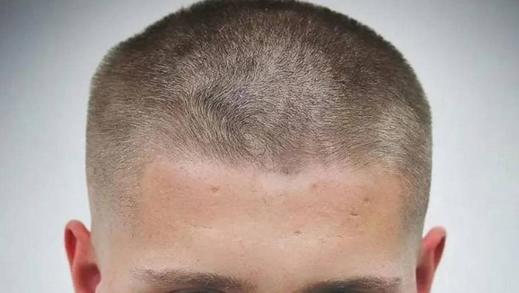 potong rambut buzz cut