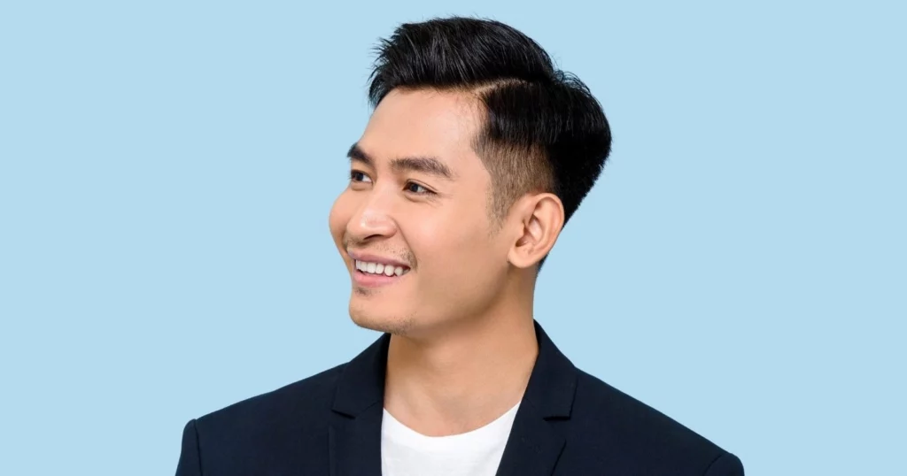 gaya rambut pria pendek samping
