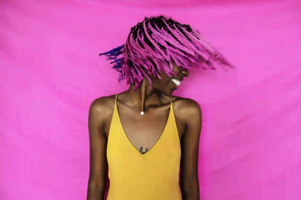 warna rambut untuk kulit gelap