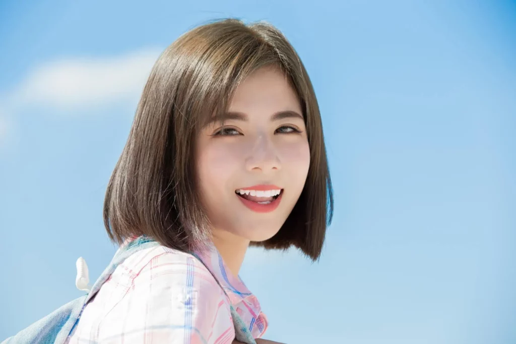 gaya rambut wanita korea pendek