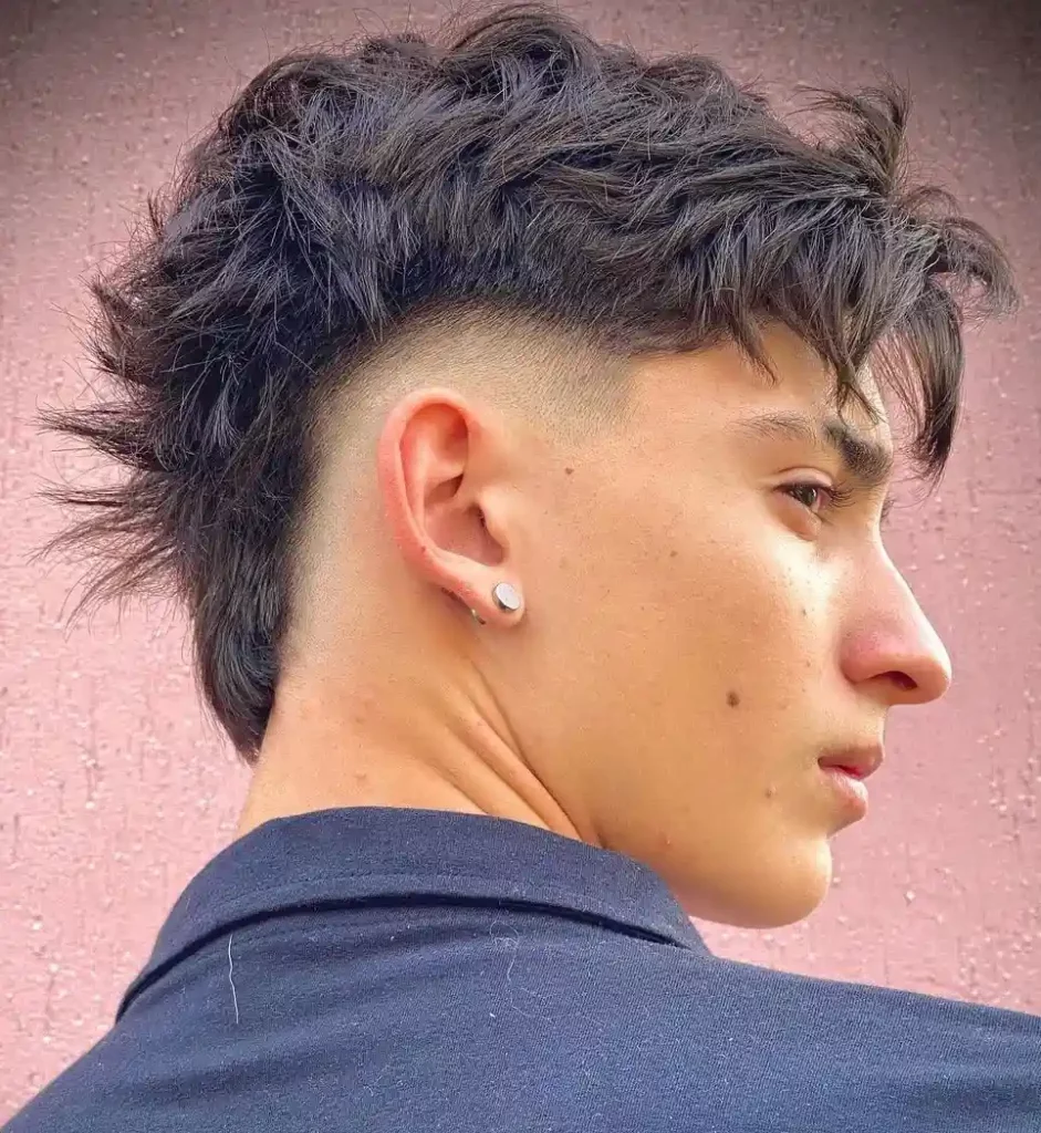 gaya rambut mohawk panjang belakang