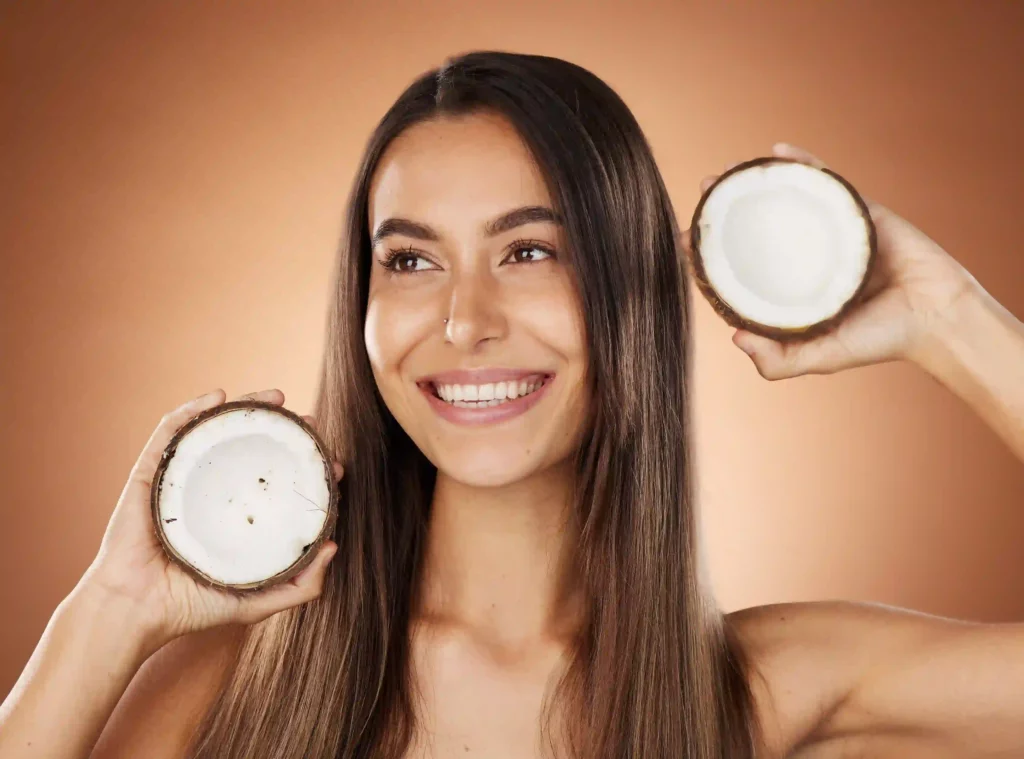 manfaat air kelapa untuk rambut