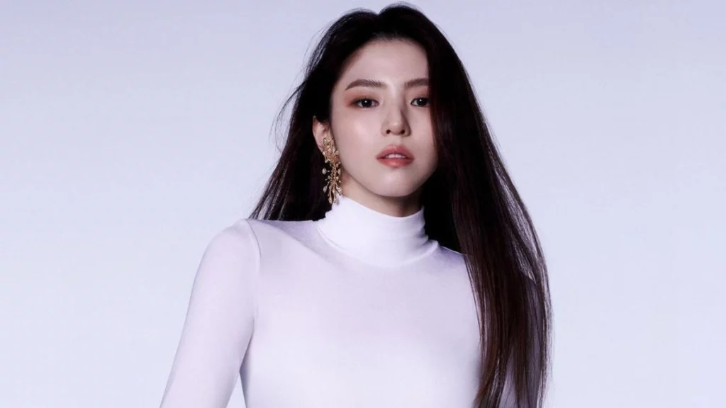 gaya rambut Han So Hee