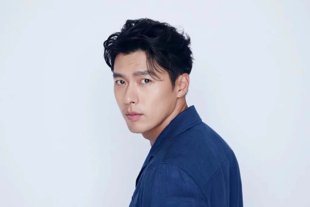gaya rambut Hyun Bin