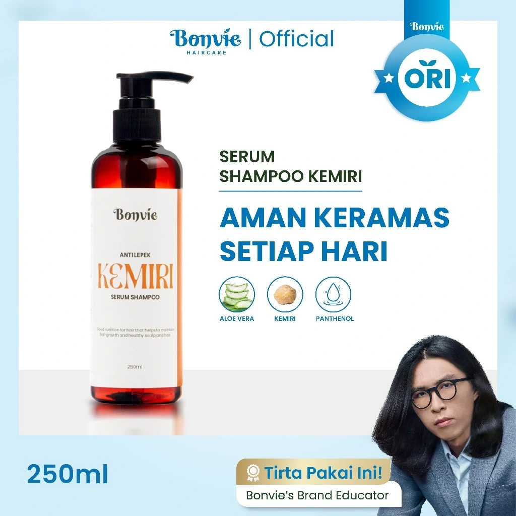 Bonvie Serum Shampoo Anti Lepek Kemiri