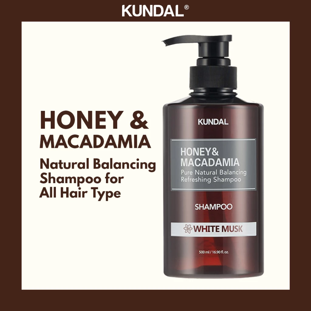 Kundal Honey Macadamia Shampoo White Musk