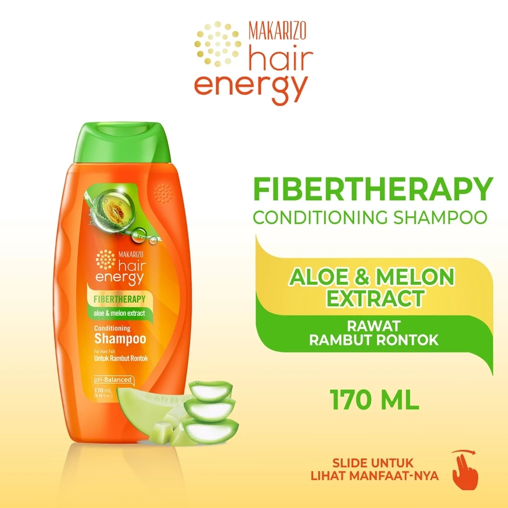Makarizo Hair Energy Shampoo Aloe Melon
