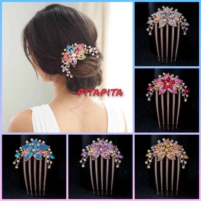 PitaPita Sirkam Rambut Permata Zirkon