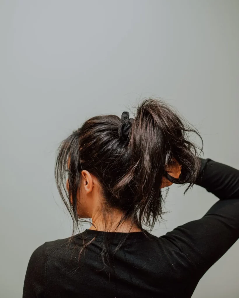 gaya rambut ponytail