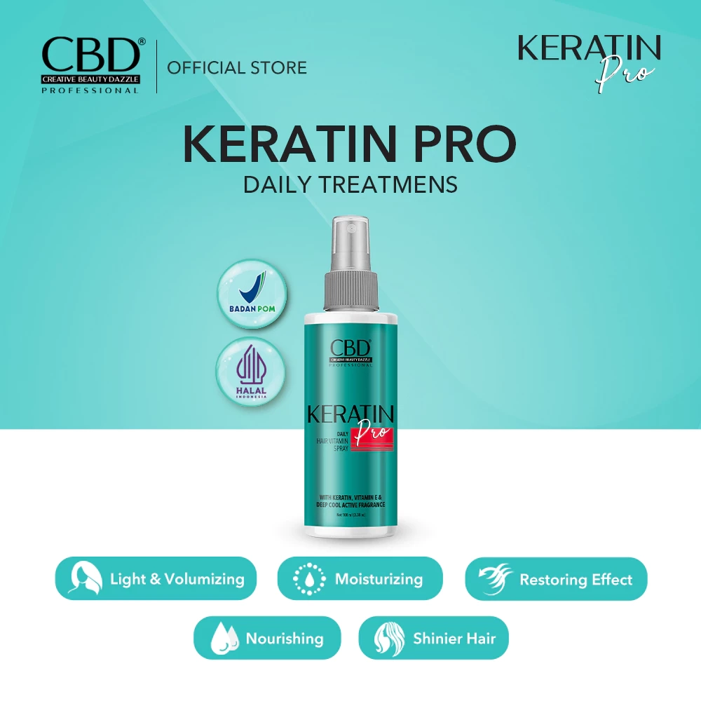 CBD Keratin Pro Daily Hair Vitamin Spray