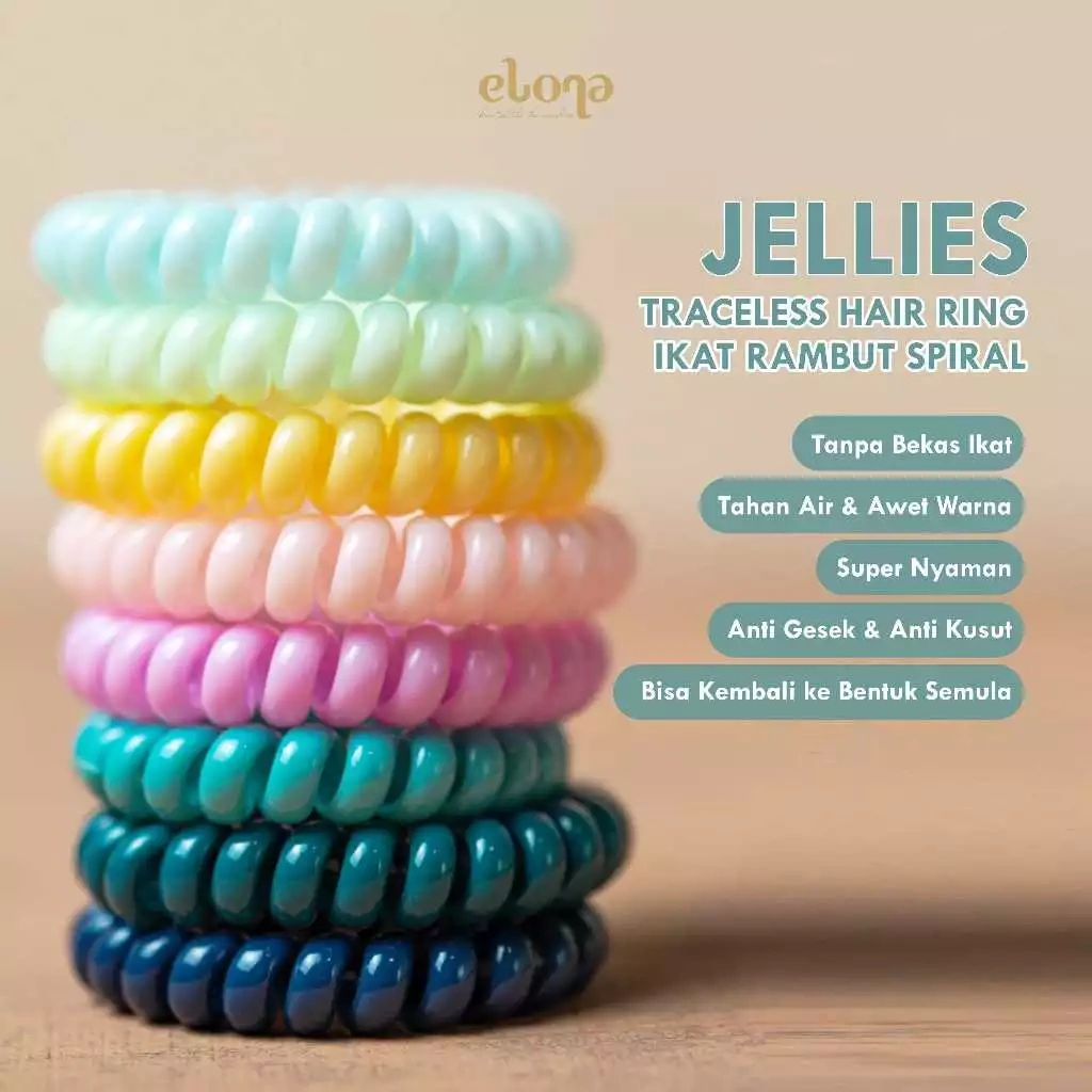 Elona Jellies Traceless Hair Ring