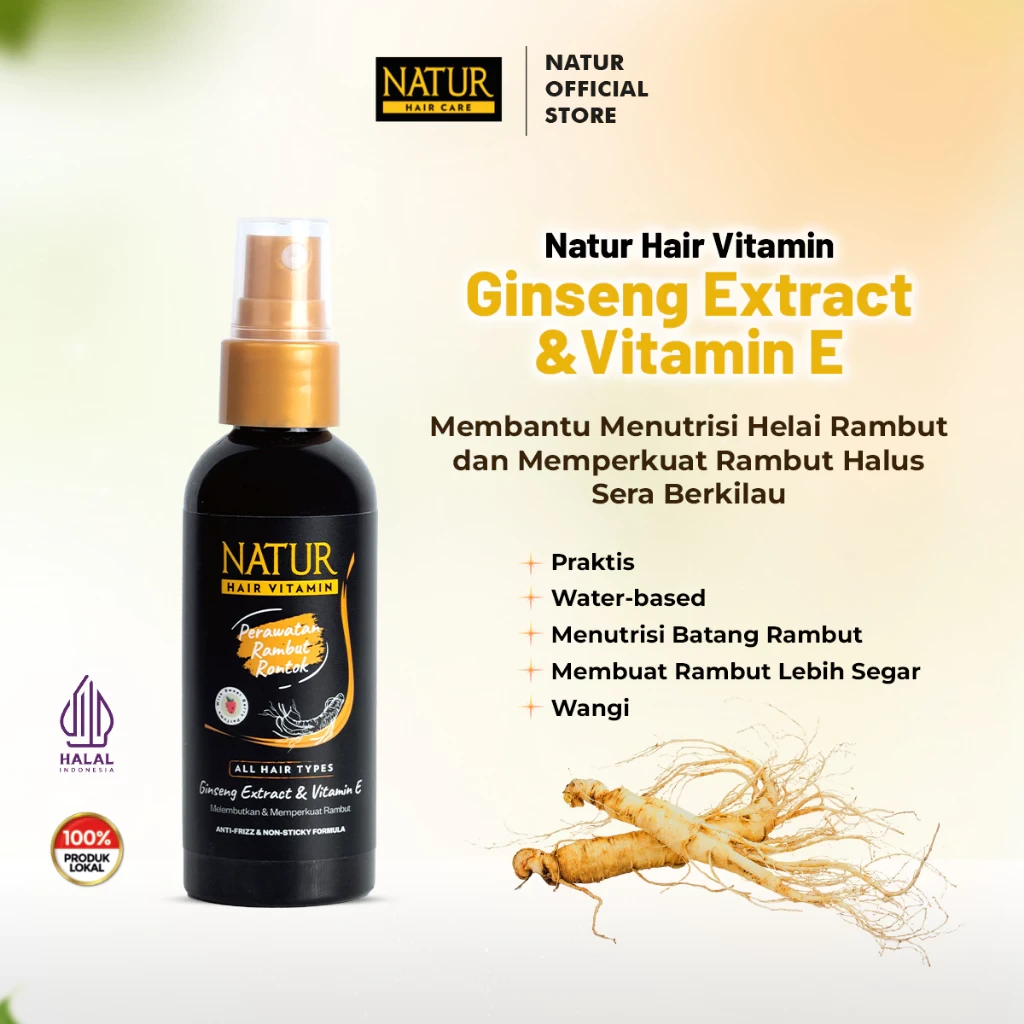 Natur Hair Vitamin Ginseng