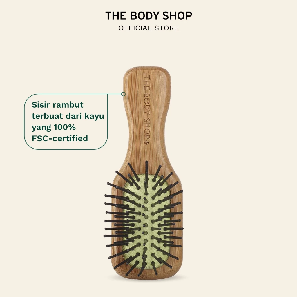 The Body Shop Mini Bamboo Hairbrush